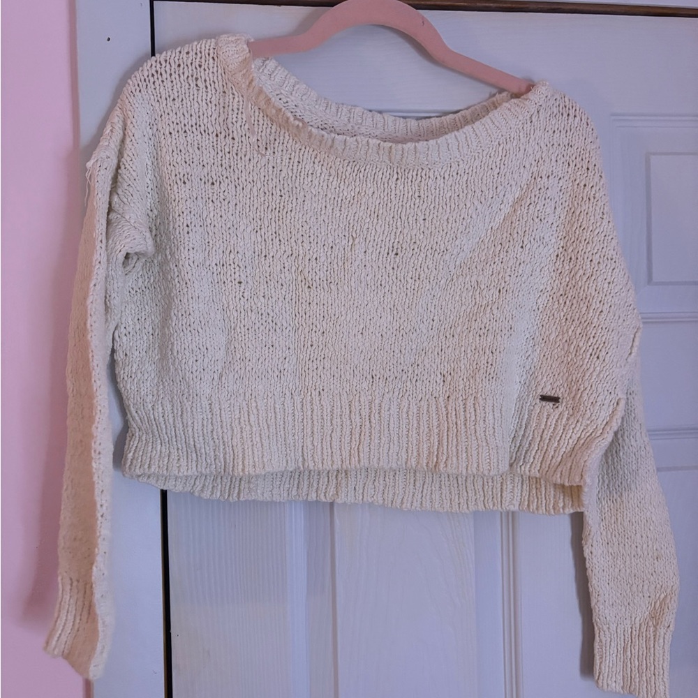 Y2K Hollister cropped sweater